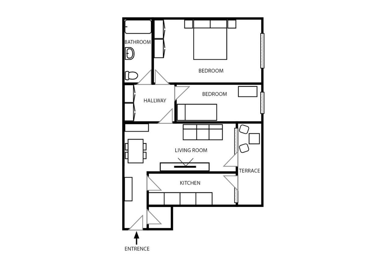 Belgrade Sweet Home Apartment Room photo